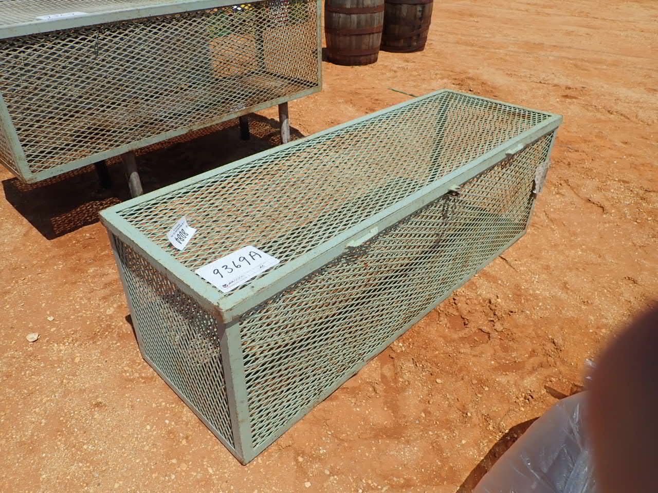 6' expanded metal storage cage (C6)