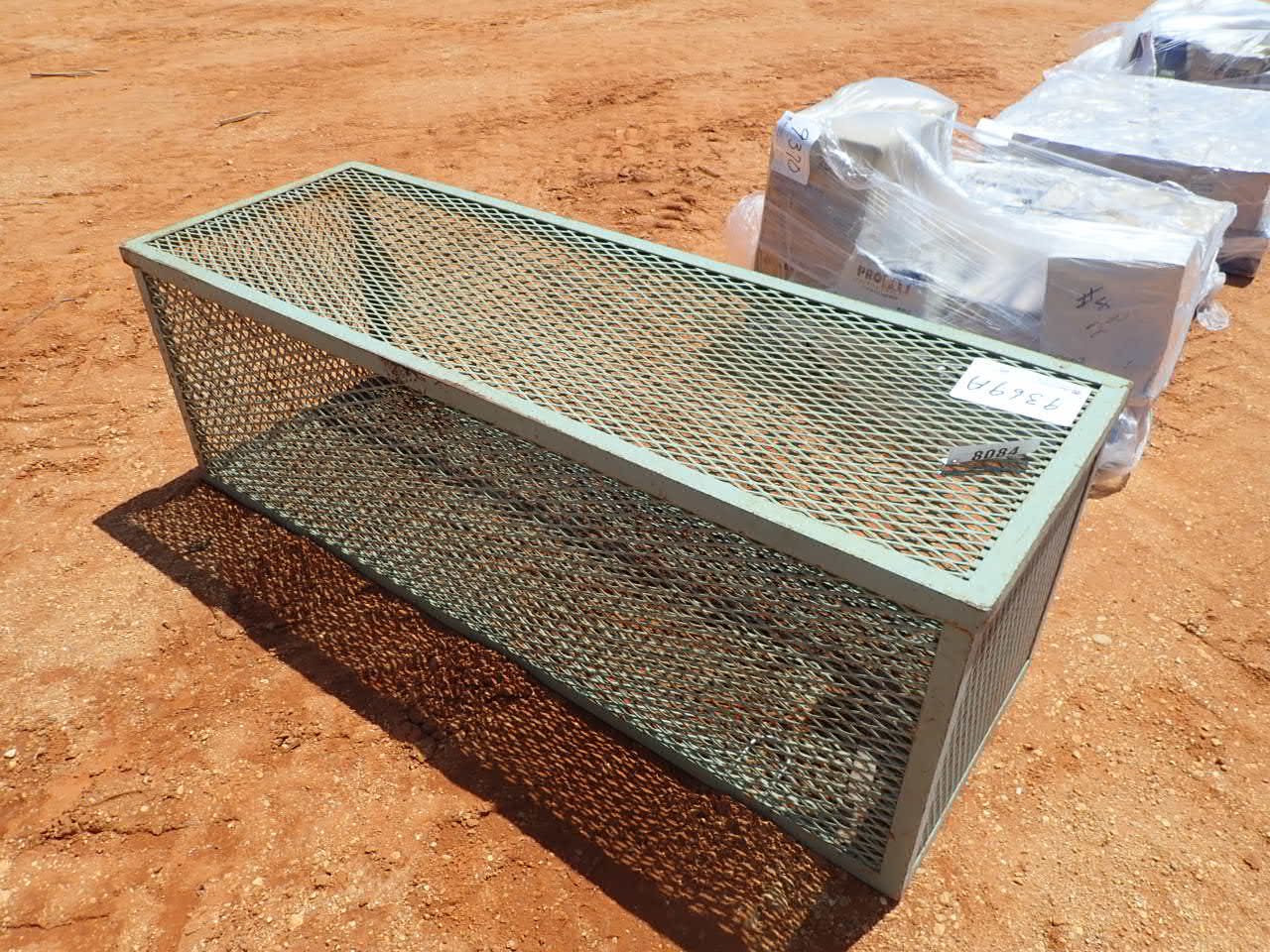 6' expanded metal storage cage (C6)