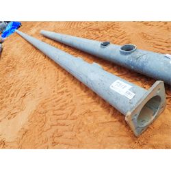 35' galv light pole (B9)