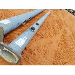 18' galv light pole