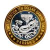 Image 2 : .999 Fine Silver Harrah's Casino Las Vegas, Nevada $10 Limited Edition Gaming Token