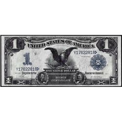 1899 $1 Black Eagle Silver Certificate Note