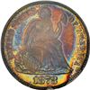 Image 5 : 1878 Proof Seated Liberty Dime Coin NGC PF64 CAC Amazing Toning