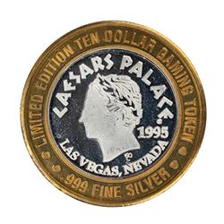 .999 Silver Caesars Palace Las Vegas, Nevada $10 Casino Limited Edition Gaming Token