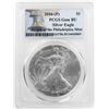 Image 1 : 2016-P $1 American Silver Eagle Coin PCGS Gem BU Struck at the Philadelphia Mint