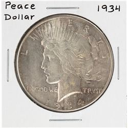 1934 $1 Peace Silver Dollar Coin
