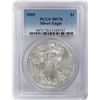 Image 1 : 2005 $1 American Silver Eagle Coin PCGS MS70