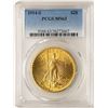 Image 1 : 1914-S $20 St. Gaudens Double Eagle Gold Coin PCGS MS63