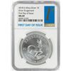 Image 1 : 2018 South Africa Krugerrand Silver Coin NGC MS69 First Day of Issue