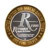 Image 1 : .999 Silver Riviera Hotel & Casino Las Vegas $10 Casino Limited Edition Gaming Token