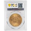 Image 2 : 1873 Open 3 $20 Liberty Head Double Eagle Gold Coin PCGS MS61
