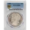 Image 1 : 1882 $1 Morgan Silver Dollar Coin PCGS MS66
