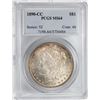 Image 1 : 1890-CC $1 Morgan Silver Dollar Coin PCGS MS64