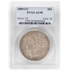 Image 1 : 1889-CC $1 Morgan Silver Dollar Coin PCGS AU50