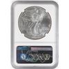 Image 2 : 1996 $1 American Silver Eagle Coin Mint Error Minor Rev Struck Thru NGC MS69
