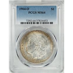 1904-O $1 Morgan Silver Dollar Coin PCGS MS64