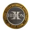 Image 2 : .999 Silver Hilton Las Vegas, Nevada $10 Casino Limited Edition Gaming Token