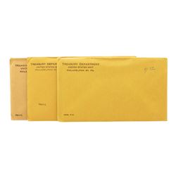 1961-1963 (5) Coin Proof Sets In Envelopes