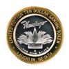 Image 1 : .999 Fine Silver Flamingo Laughlin, Nevada $10 Limited Edition Gaming Token