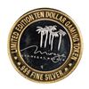 Image 1 : .999 Silver Mirage Las Vegas Nevada $10 Casino Limited Edition Gaming Token