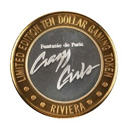 .999 Silver Riviera Hotel & Casino Las Vegas $10 Casino Limited Edition Gaming Token