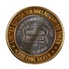Image 2 : .999 Silver Golden Nugget Las Vegas $10 Limited Edition Casino Gaming Token
