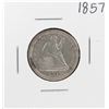 Image 1 : 1857 Seated Liberty Quarter Coin