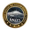 Image 2 : .999 Silver Ballys Las Vegas $10 Casino Limited Edition Gaming Token