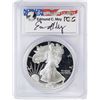 Image 1 : 2003-W $1 Proof American Silver Eagle Coin PCGS PR69DCAM Moy Signature