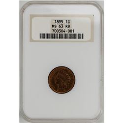 1895 Indian Head Cent Coin NGC MS63RB