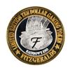 Image 1 : .999 Silver Fitzgerald's Casino & Hotel Las Vegas, NV $10 Limited Edition Gaming Token