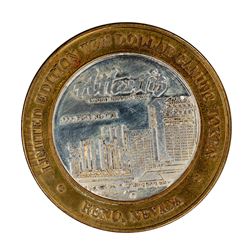 .999 Silver Atlantis Casino Resort Reno, NV $10 Casino Limited Edition Gaming Token