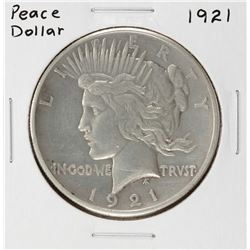 1921 $1 Peace Silver Dollar Coin