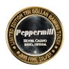 Image 1 : .999 Fine Silver Peppermill Reno, Nevada $10 Limited Edition Gaming Token
