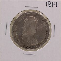 1814 Spanish 8 Reales Silver Coin