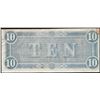 Image 2 : 1864 $10 Confederate States of America Note