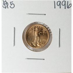 1996 $5 American Gold Eagle Coin