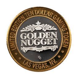 .999 Silver Golden Nugget Las Vegas $10 Limited Edition Casino Gaming Token