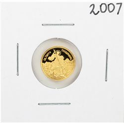 2007 Bulgaria 20 Levs St. George The Victorious 1/20 oz Gold Coin