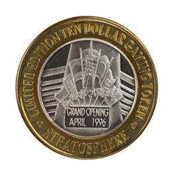.999 Silver Stratosphere Las Vegas, Nevada $10 Casino Limited Edition Gaming Token