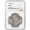 Image 1 : 1886-O $1 Morgan Silver Dollar Coin NGC MS62