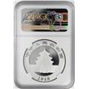 Image 2 : 2018 10 Yuan China Panda Silver Coin NGC MS70 Early Releases White Core