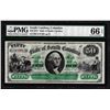 Image 1 : 1872 $50 State of South Carolina Revenue Bond Obsolete Note PMG Gem Uncirculated 66EPQ