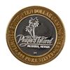 Image 1 : .999 Fine Silver Players Island Casino $10 Casino Limited Edition Gaming Token