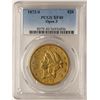 Image 1 : 1873-S Open 3 $20 Liberty Head Double Eagle Gold Coin PCGS XF40