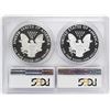 Image 2 : 1986-S & 2016-W $1 Proof American Silver Eagle Coin Set PCGS PR70DCAM