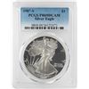 Image 1 : 1987-S $1 Proof American Silver Eagle Coin PCGS PR69DCAM