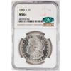 Image 1 : 1886-S $1 Morgan Silver Dollar Coin NGC MS64 CAC