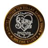 Image 2 : .999 Silver Silver City Las Vegas, Nevada $10 Limited Edition Gaming Token