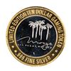 Image 1 : .999 Silver Mirage Las Vegas Nevada $10 Casino Limited Edition Gaming Token